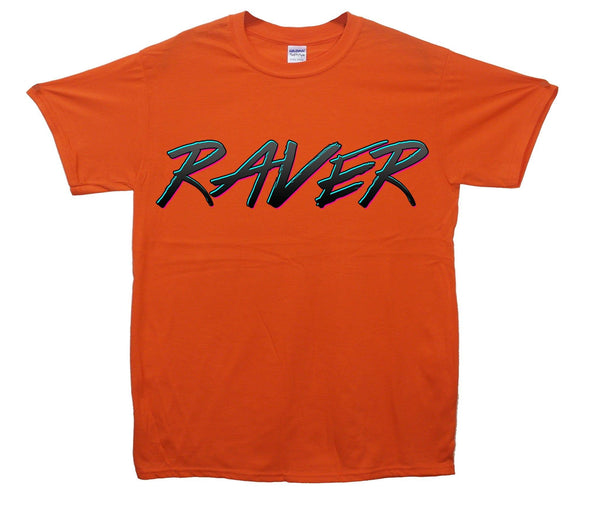 Neon Raver Printed T-Shirt - Mr Wings Emporium 