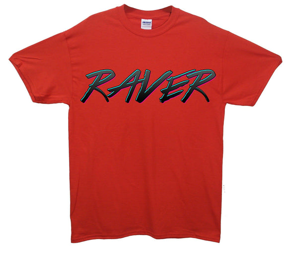 Neon Raver Printed T-Shirt - Mr Wings Emporium 