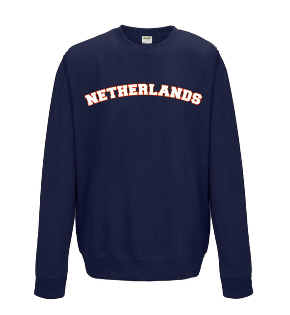 Netherlands Printed Sweatshirt - Mr Wings Emporium 