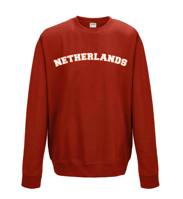 Netherlands Printed Sweatshirt - Mr Wings Emporium 