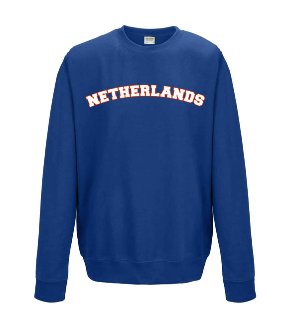 Netherlands Printed Sweatshirt - Mr Wings Emporium 