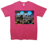 New York Night And Day Printed T-Shirt - Mr Wings Emporium 