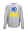 No War Ukraine Flag Printed Sweatshirt - Mr Wings Emporium 