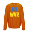 No War Ukraine Flag Printed Sweatshirt - Mr Wings Emporium 