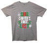 Number 1 On Santa's Nice List Printed T-Shirt - Mr Wings Emporium 