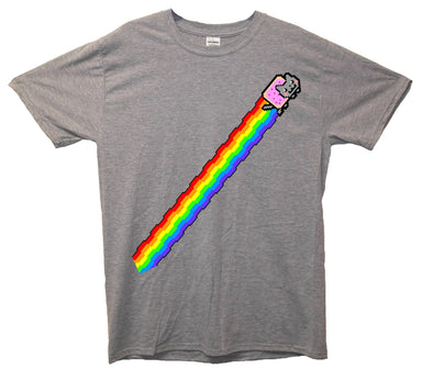 Nyan Cat Printed T-Shirt - Mr Wings Emporium 