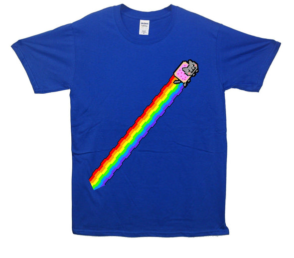 Nyan Cat Printed T-Shirt - Mr Wings Emporium 