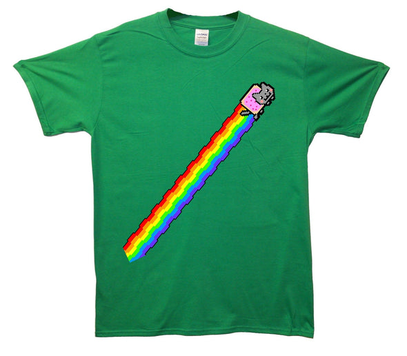 Nyan Cat Printed T-Shirt - Mr Wings Emporium 