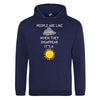 People Are Like Clouds When They Disappear It's A Sunny Day Printed Hoodie - Mr Wings Emporium 