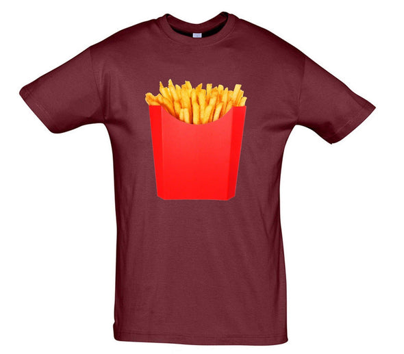 Perfect French Fries Printed T-Shirt - Mr Wings Emporium 