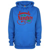 Permanently On The Naughty List Printed Hoodie - Mr Wings Emporium 