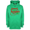 Permanently On The Naughty List Printed Hoodie - Mr Wings Emporium 