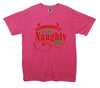 Permanently On The Naughty List Printed T-Shirt - Mr Wings Emporium 