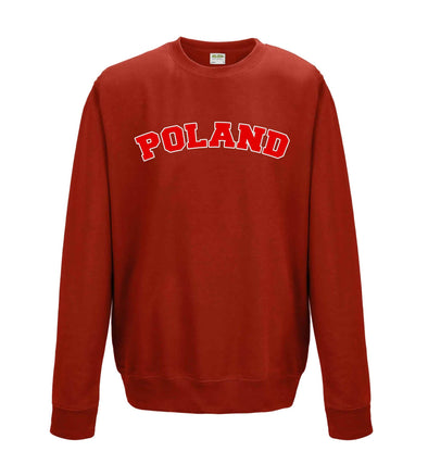 Poland Printed Sweatshirt - Mr Wings Emporium 