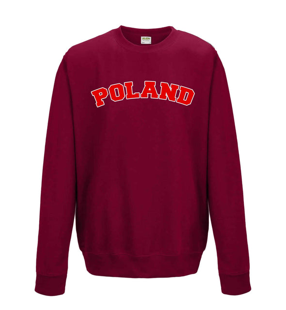 Poland Printed Sweatshirt - Mr Wings Emporium 