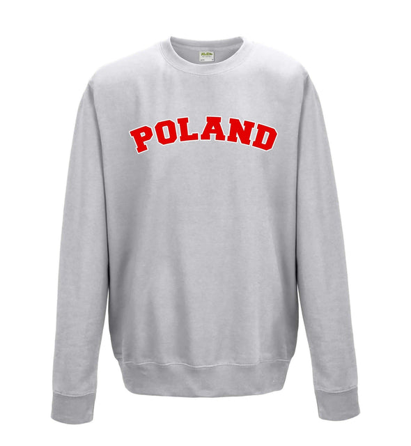 Poland Printed Sweatshirt - Mr Wings Emporium 