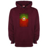 Portugal Distressed Flag Printed Hoodie - Mr Wings Emporium 