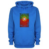 Portugal Distressed Flag Printed Hoodie - Mr Wings Emporium 