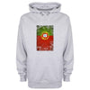 Portugal Distressed Flag Printed Hoodie - Mr Wings Emporium 