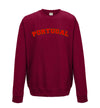 Portugal Printed Sweatshirt - Mr Wings Emporium 