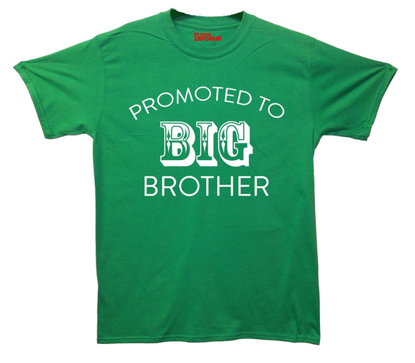 Promoted To Big Brother Printed T-Shirt - Mr Wings Emporium 