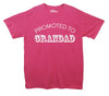 Promoted To Grandad Printed T-Shirt - Mr Wings Emporium 