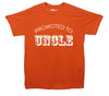 Promoted To Uncle Printed T-Shirt - Mr Wings Emporium 