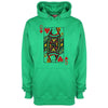 Queen Of Hearts Printed Hoodie - Mr Wings Emporium 
