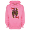 Queen Of Hearts Printed Hoodie - Mr Wings Emporium 