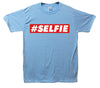 Red Banner Selfie Printed T-Shirt - Mr Wings Emporium 