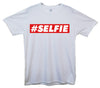 Red Banner Selfie Printed T-Shirt - Mr Wings Emporium 