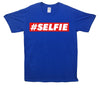 Red Banner Selfie Printed T-Shirt - Mr Wings Emporium 