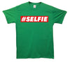 Red Banner Selfie Printed T-Shirt - Mr Wings Emporium 