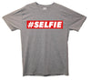 Red Banner Selfie Printed T-Shirt - Mr Wings Emporium 