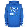 Rock and Roll Printed Hoodie - Mr Wings Emporium 