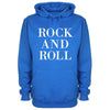 Rock and Roll Printed Hoodie - Mr Wings Emporium 