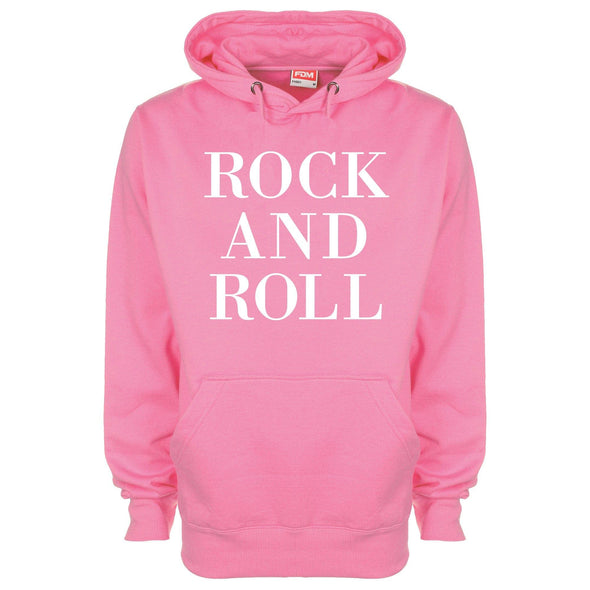 Rock and Roll Printed Hoodie - Mr Wings Emporium 