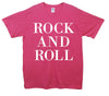 Rock And Roll Printed T-Shirt - Mr Wings Emporium 