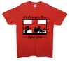 Saint George's Day Flag Printed T-Shirt - Mr Wings Emporium 
