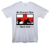 Saint George's Day Flag Printed T-Shirt - Mr Wings Emporium 