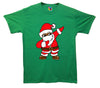 Santa Dabbing Printed T-Shirt - Mr Wings Emporium 