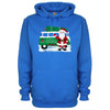 Santa's Workshop Christmas Printed Hoodie - Mr Wings Emporium 