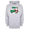 Santa's Workshop Christmas Printed Hoodie - Mr Wings Emporium 