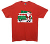 Santa's Workshop Christmas Printed T-Shirt - Mr Wings Emporium 
