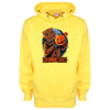 Scarecrow Halloween Pumpkin Printed Hoodie - Mr Wings Emporium 