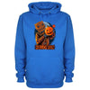 Scarecrow Halloween Pumpkin Printed Hoodie - Mr Wings Emporium 