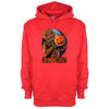 Scarecrow Halloween Pumpkin Printed Hoodie - Mr Wings Emporium 