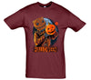 Scarecrow Halloween Pumpkin Printed T-Shirt - Mr Wings Emporium 