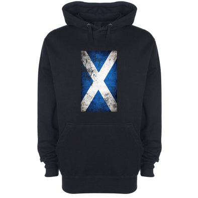 Scotland Distressed Flag Printed Hoodie - Mr Wings Emporium 