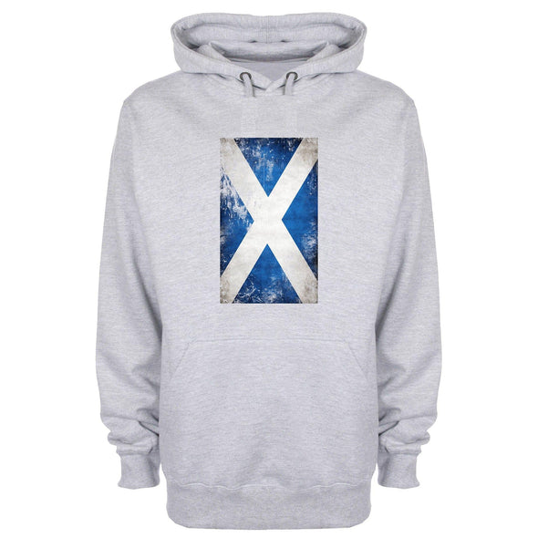 Scotland Distressed Flag Printed Hoodie - Mr Wings Emporium 